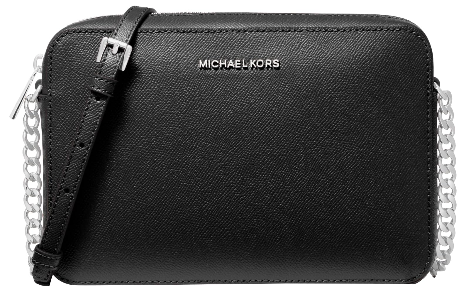 Michael Kors Jet Set Large Crossbody Bag for Women - Genuine Leather Shoulder Purse with Adjustable Strap, Fashionable Handbag for Work, Travel & Everyday Use