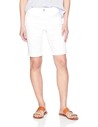 NYDJ Women's Petite Briella Jean Shorts with Roll Cuffs | Slimming High Waist Denim Shorts for Women | Perfect for Summer Outfits, Casual Wear & Vacation
