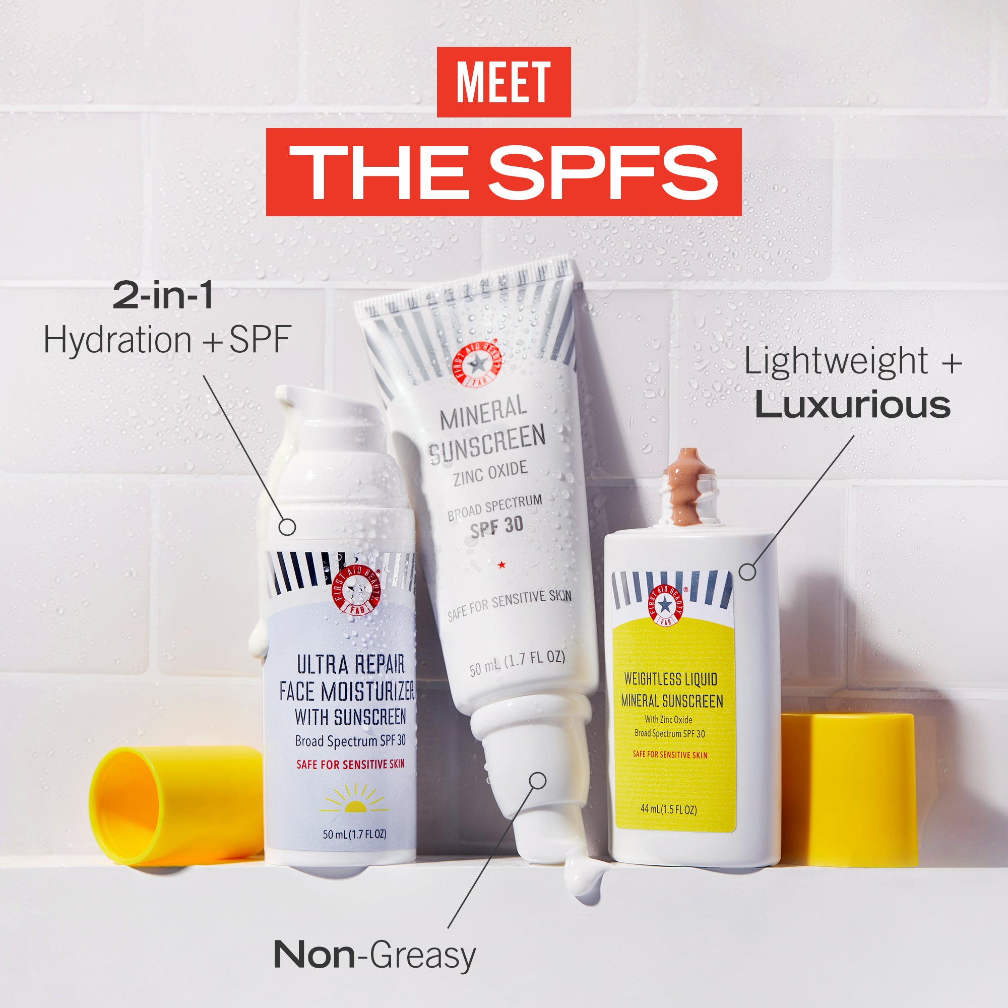 Weightless Liquid Mineral Sunscreen with Zinc Oxide SPF 30 - Non-Greasy, Reef-Safe & Broad Spectrum Protection for Daily Face & Body Use - Perfect for Outdoor Activities, Beach & Sports