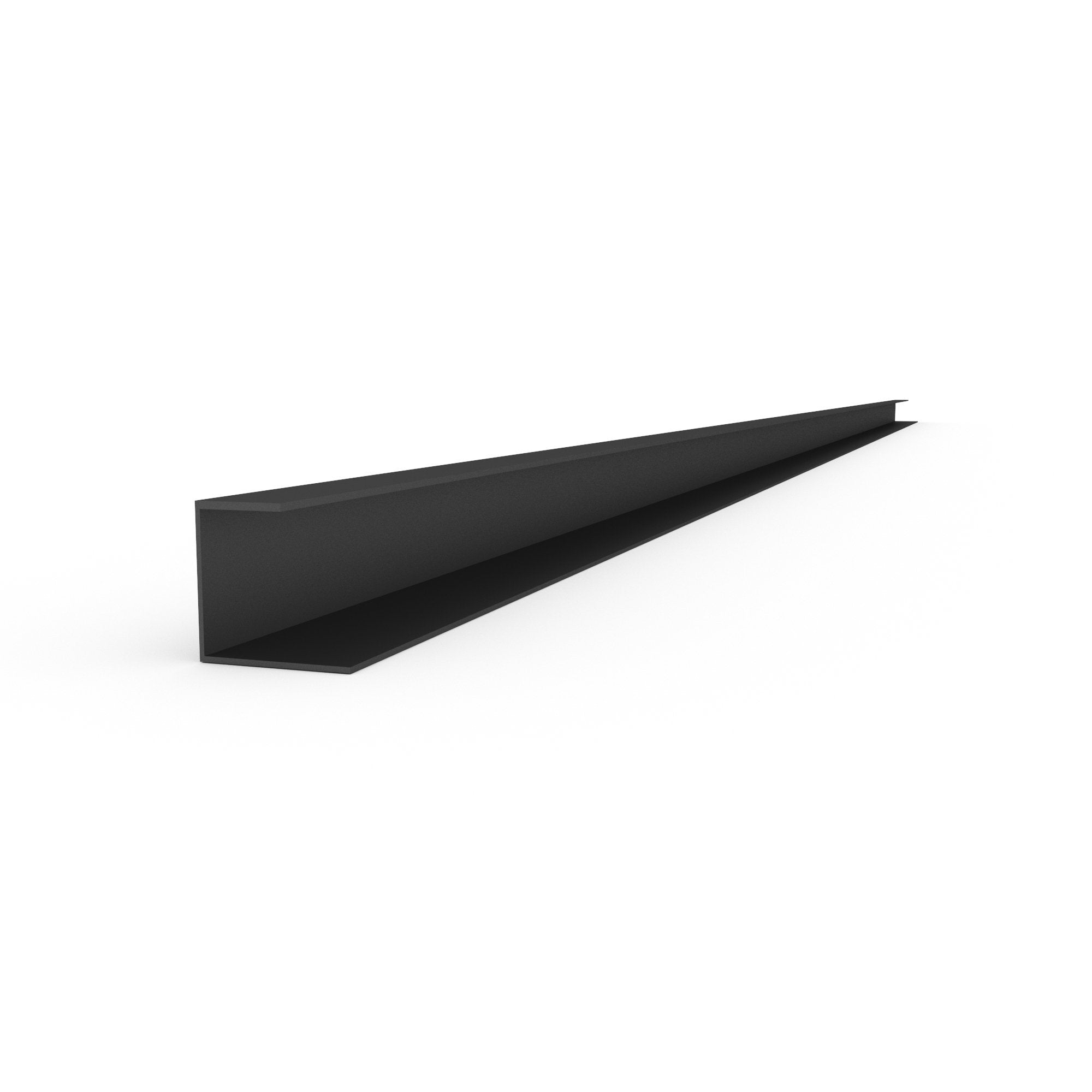 8 ft. PVC J Trim Pack - Durable Exterior & Interior Trim Molding for Home Improvement Projects - Perfect for Window, Door, and Wall Edging