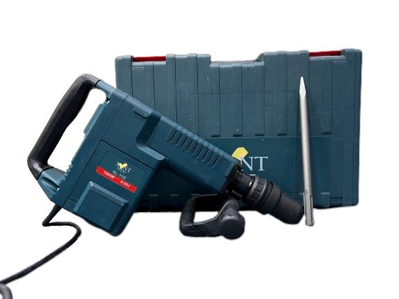 Aiko 1500W Heavy Duty Demolition Hammer - 10.4kg Powerful Concrete Breaker (Model Z1A-11E) for Construction, Renovation & Demolition Projects