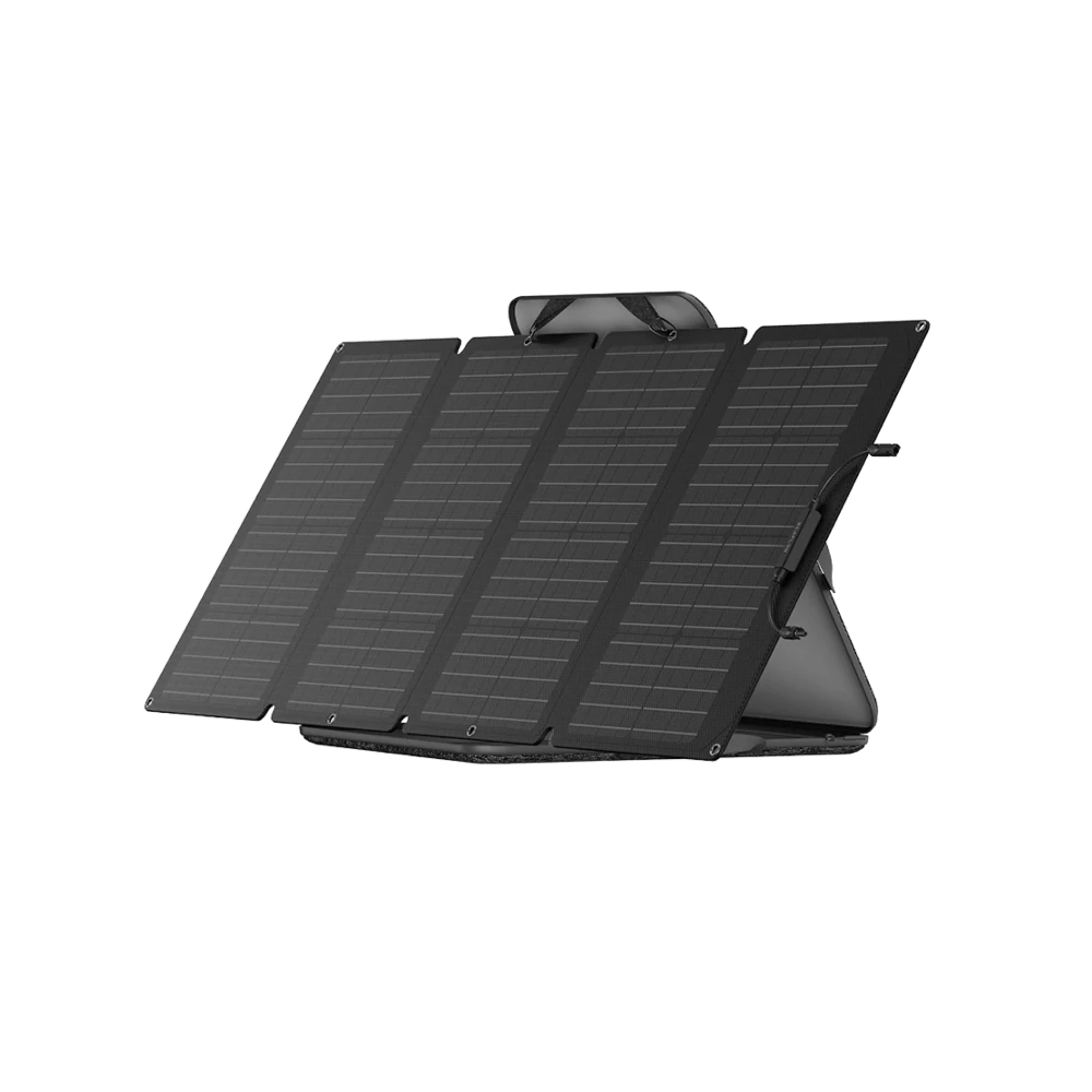 EcoFlow 160W Portable Solar Panel for Camping, RV, Off-Grid Power - Lightweight & Waterproof Solar Charger for Phones, Laptops, Outdoor Adventures