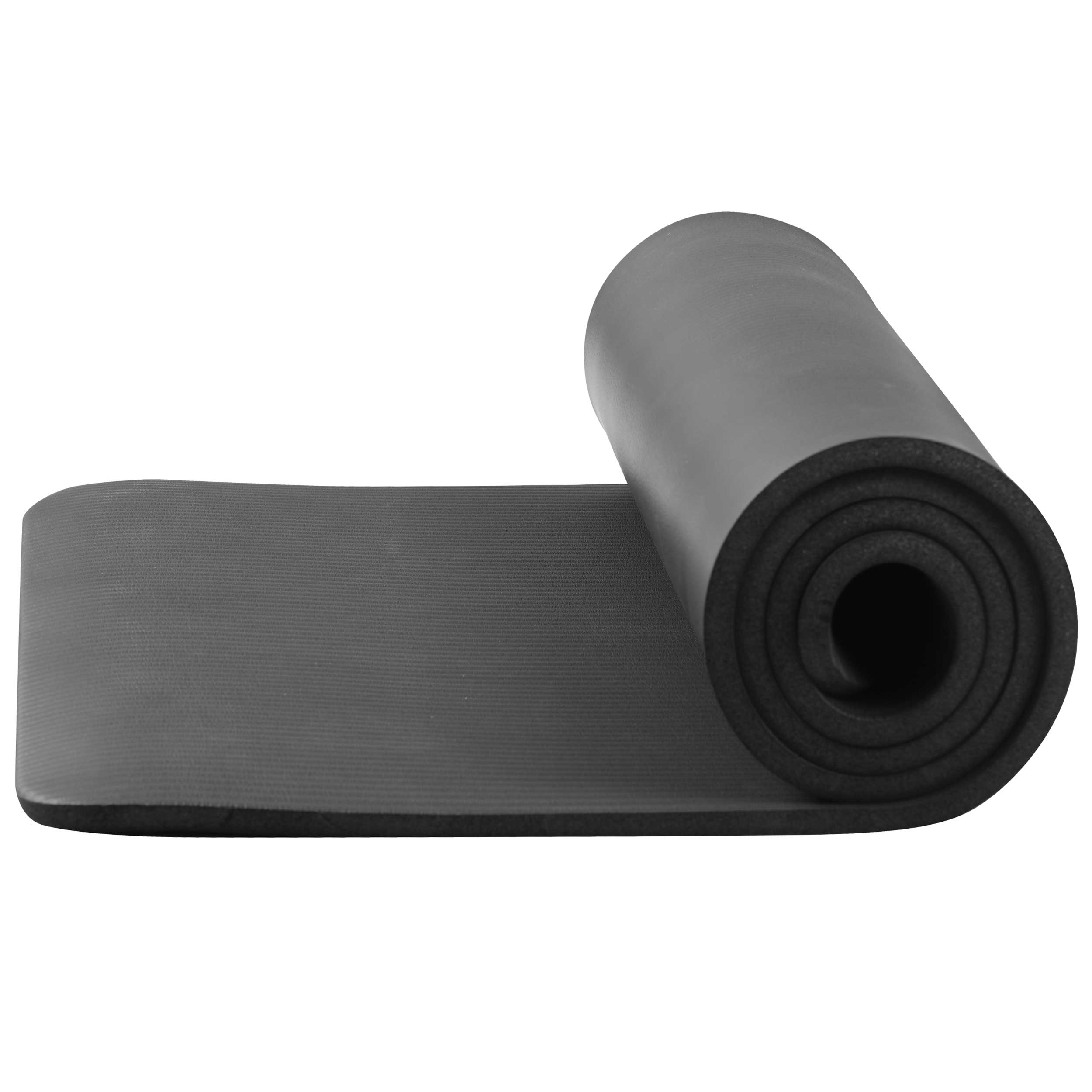 PRCTZ 12mm Thick NBR Exercise Yoga Mat - Non-Slip, Eco-Friendly Fitness Mat for Home Workouts, Gym, Pilates & Yoga Practice