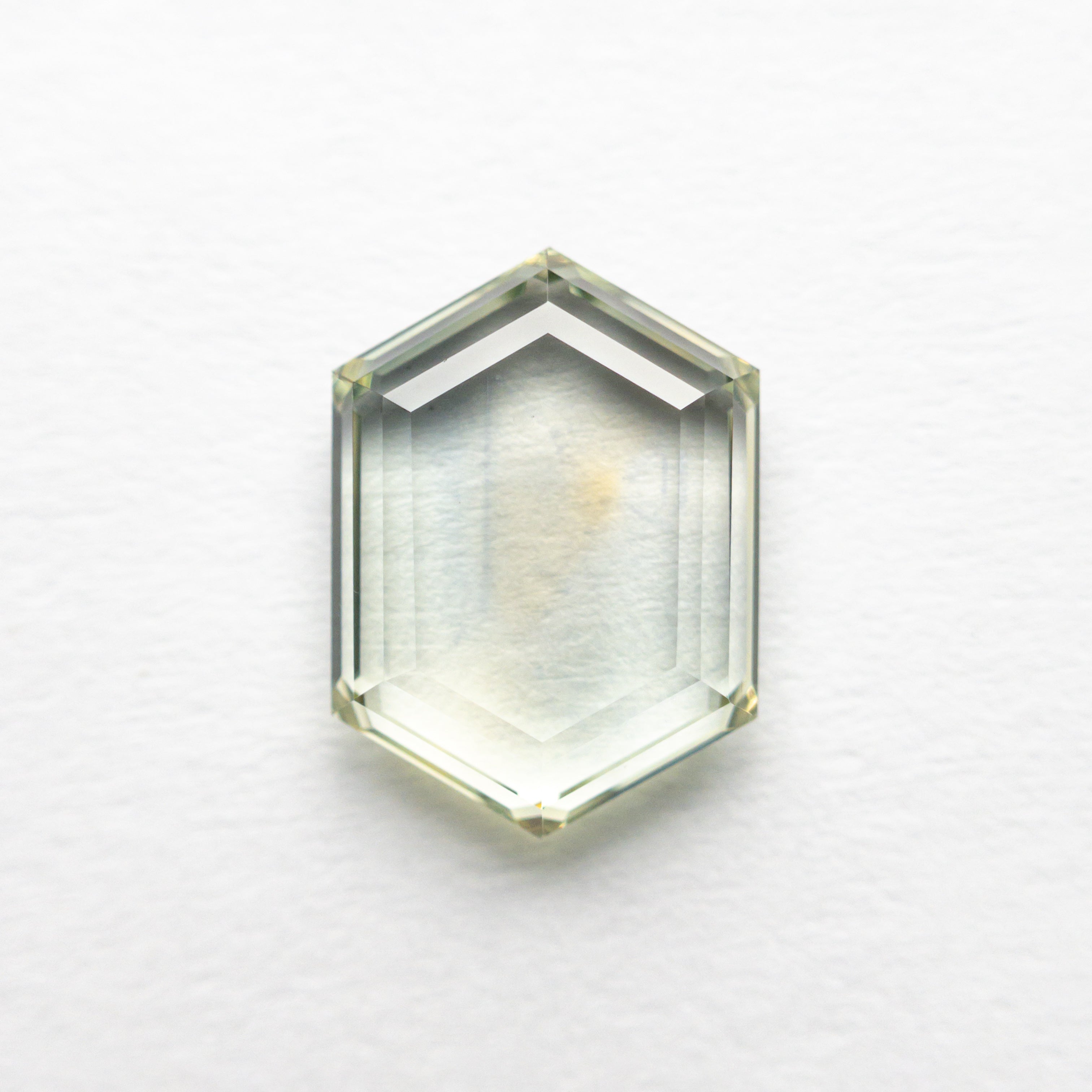 1.93ct Hexagon Portrait Cut Sapphire - 9.16x6.63x2.54mm Natural Blue Gemstone for Jewelry Making, Engagement Rings & Unique Gifts