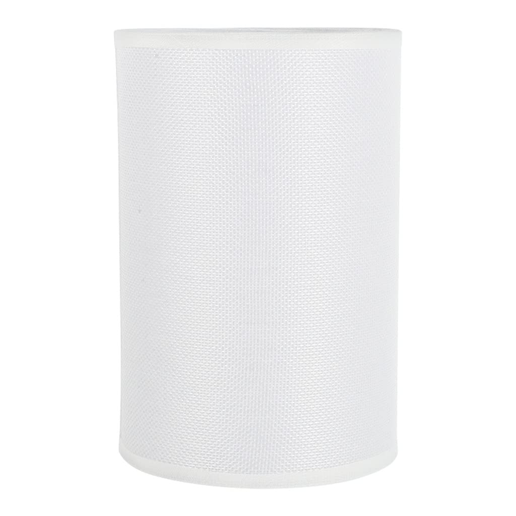 E27 Lamp Shade - White Chandelier Cover Cloth for Wall & Ceiling Lights - 20.5x13.5x13.5cm - Perfect for Living Room, Bedroom, Dining Room Decoration