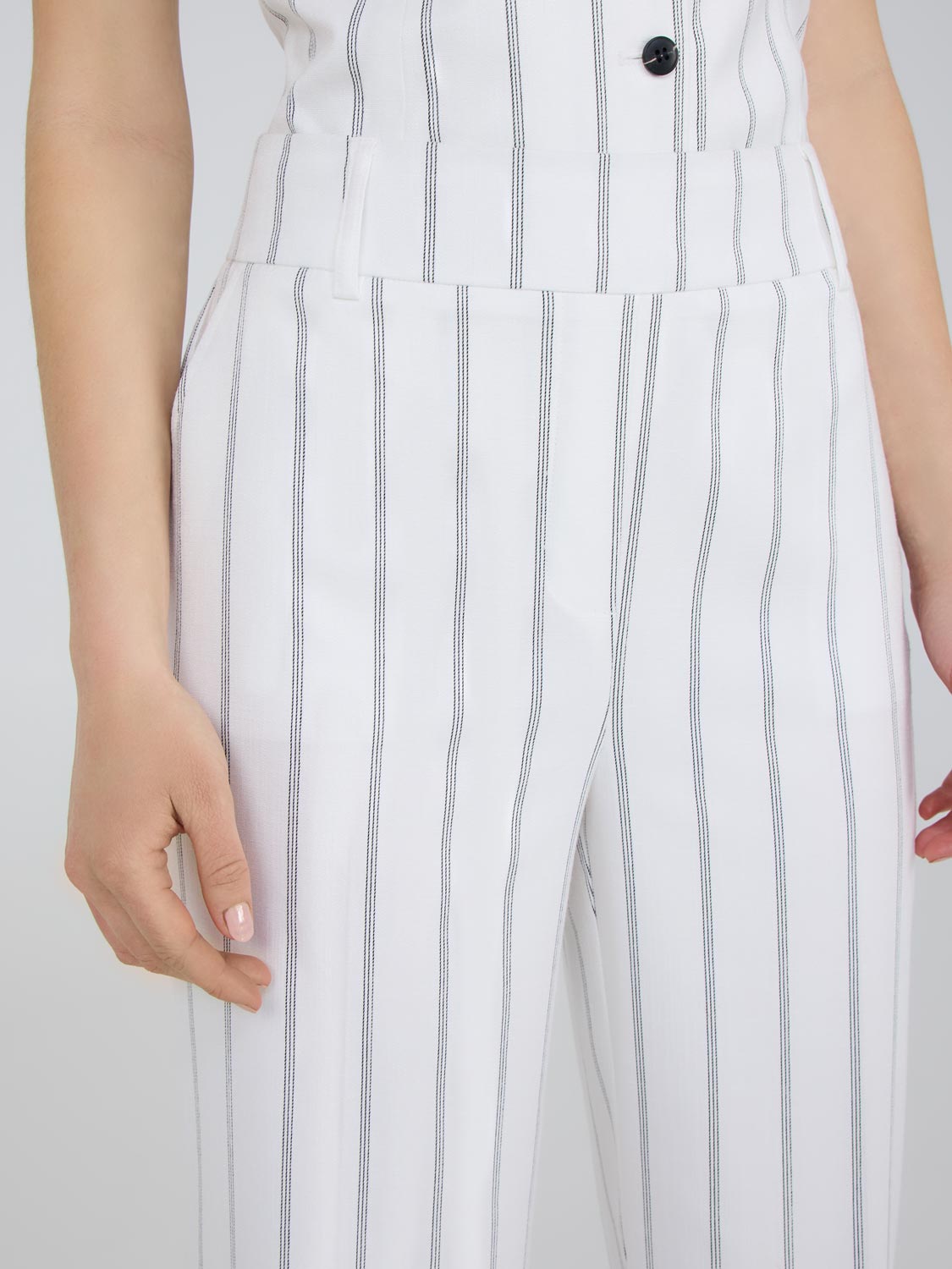Stylish Striped Gaucho Pants for Women - Comfortable High Waisted Wide Leg Palazzo Trousers - Perfect for Casual Wear, Yoga, and Boho Fashion Outfits
