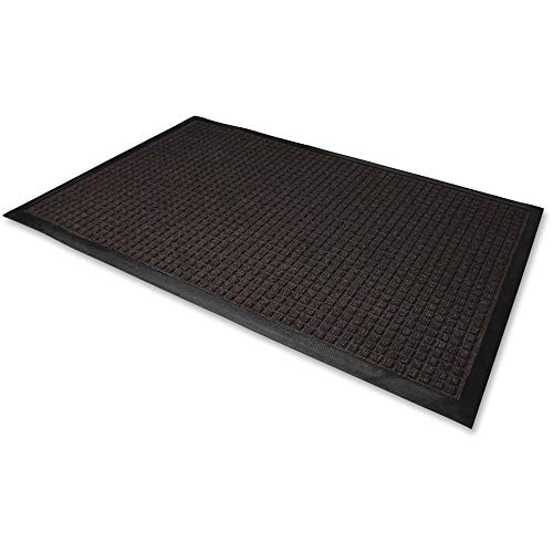 Guardian WaterGuard Indoor Outdoor Wiper Scraper Floor Mat - Heavy Duty Rubber Nylon Doormat 3x10 Feet - Charcoal Gray for Entryway, Garage, Mudroom, Patio & High Traffic Areas