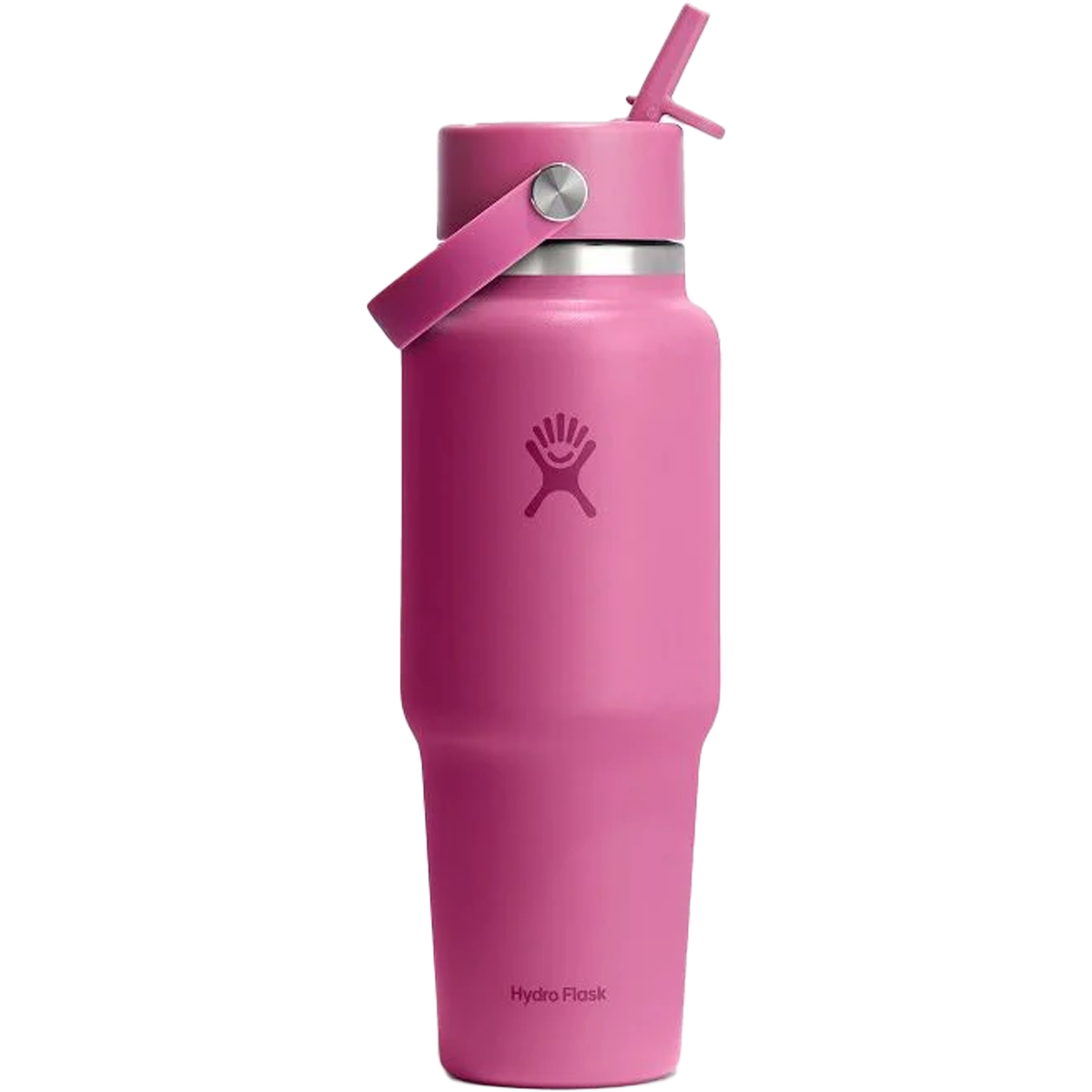 32 oz Wide Mouth Water Bottle with Flexible Straw - Leak Proof, BPA Free, Ideal for Gym, Hiking & Travel - Insulated Stainless Steel Thermos for Hot & Cold Drinks