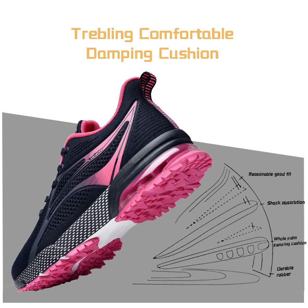 Lamincoa Women's Air Running Shoes - Lightweight Athletic Sneakers for Women with Non-Slip Sole | Perfect for Jogging, Gym Workouts & Casual Wear