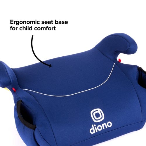 Diono Solana Backless Booster Car Seat for Kids - Lightweight & Portable Travel Booster Seat for Safe Car Rides - Perfect for School, Road Trips & Everyday Use