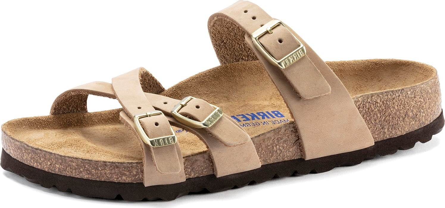 Birkenstock Arizona Leather Sandals for Women & Men - Comfortable & Durable Footwear for Walking, Travel, and Everyday Wear