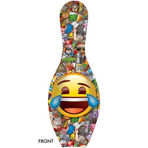 Funny Emoji Bowling Pin Set - OnTheBallBowling Laugh & Cry Design for Bowling Parties & Gifts | Perfect for Bowling Alley Decor, Themed Events & Sports Enthusiasts