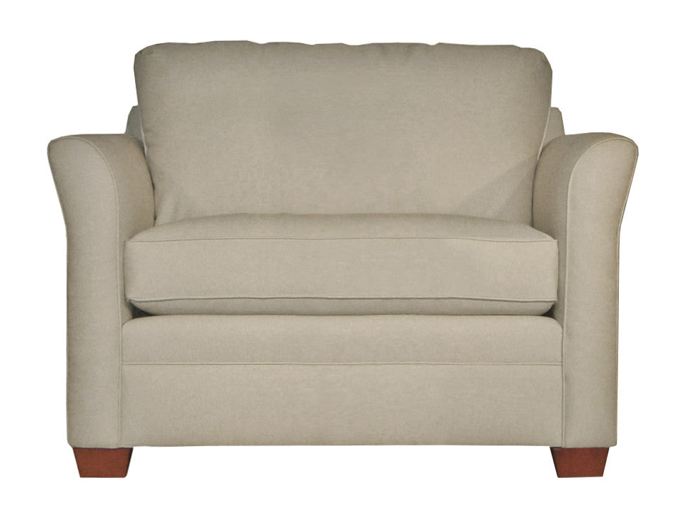 Christy Condo Chair & Half - Modern Accent Chair for Living Room, Bedroom, or Office - Perfect for Relaxing, Reading, and Adding Stylish Comfort to Any Space