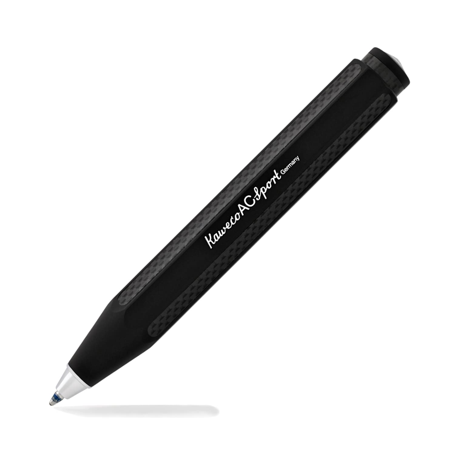 Kaweco AC Sport Carbon Black Ballpoint Pen - Premium Writing Tool for Professionals, Students & Everyday Use