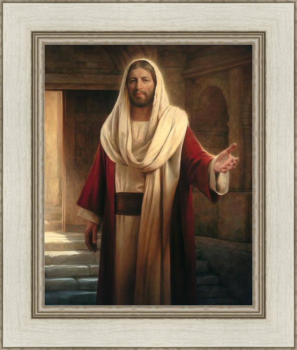 Come Follow Me by Howard Lyon - Inspirational Christian Art Print for Home, Church & Office Decor