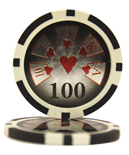 600pcs High Roller Casino Poker Chips Set with Acrylic Case - Professional Poker Game Accessories for Casino Nights, Home Poker Tournaments, and Game Room Decor