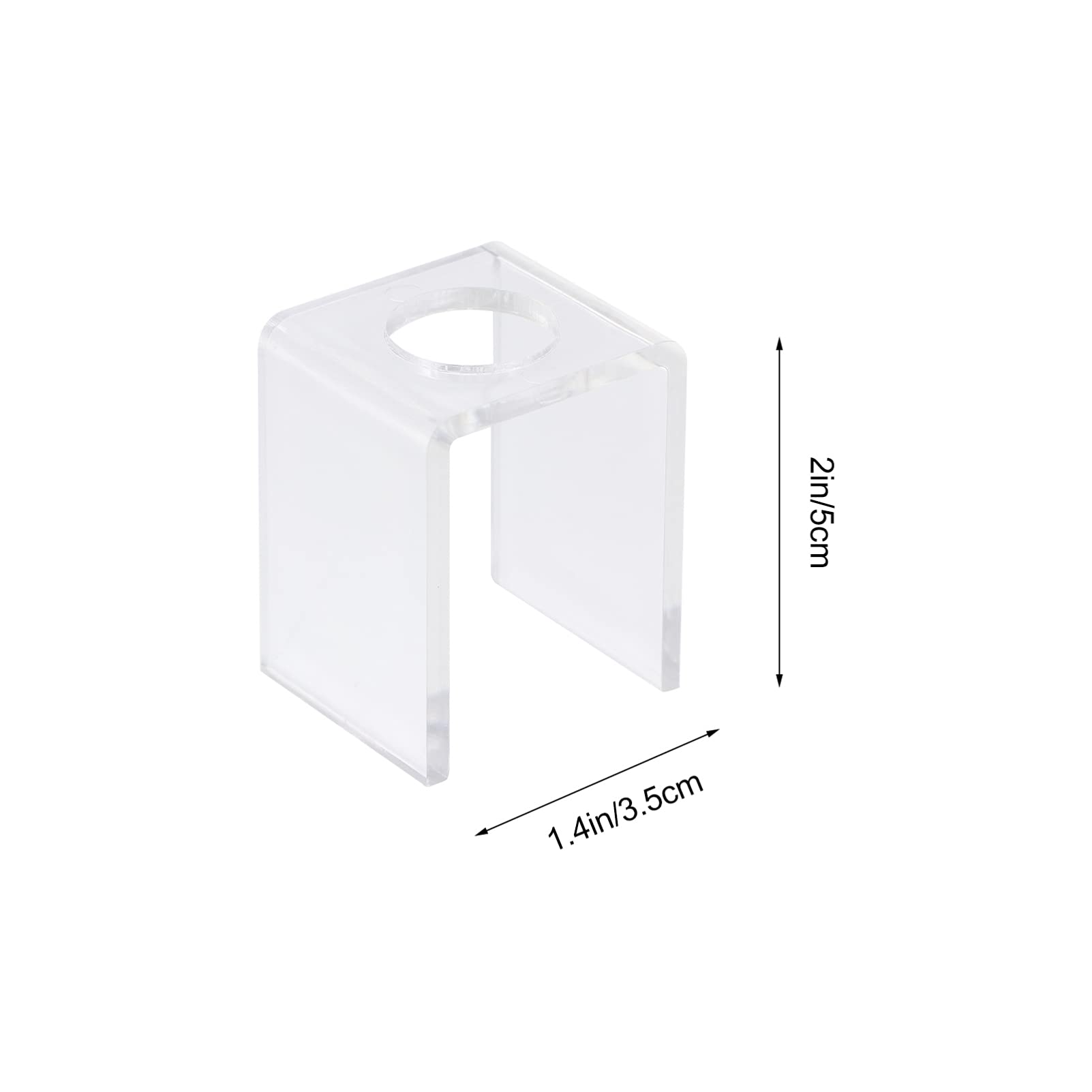 Lurrose DIY Lipstick Mold Set - 4pcs Silicone Lip Balm Molds with Bracket for Home Cosmetics Crafting