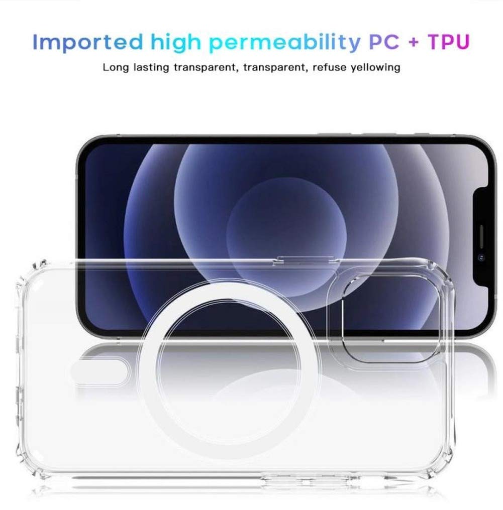 Premium Magnetic Clear Case for iPhone 11 Pro Max 6.5