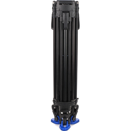 Benro Lightning Lock Video Tripod - 75mm Aluminum Bowl Tripod for Professional Photography & Videography - Perfect for Travel, Studio & Outdoor Shooting