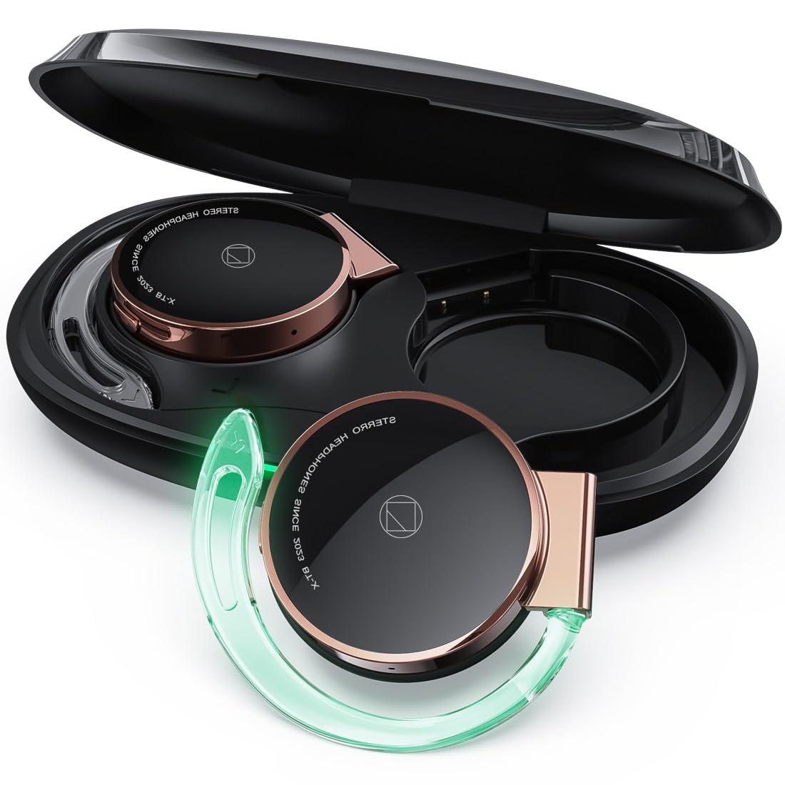 Open Ear Clip Wireless Bluetooth Earbuds with Earhook - Secure Fit Sports Headphones for Running, Cycling & Gym Workouts - Sweatproof Wireless Headset for Home Office & Outdoor Activities