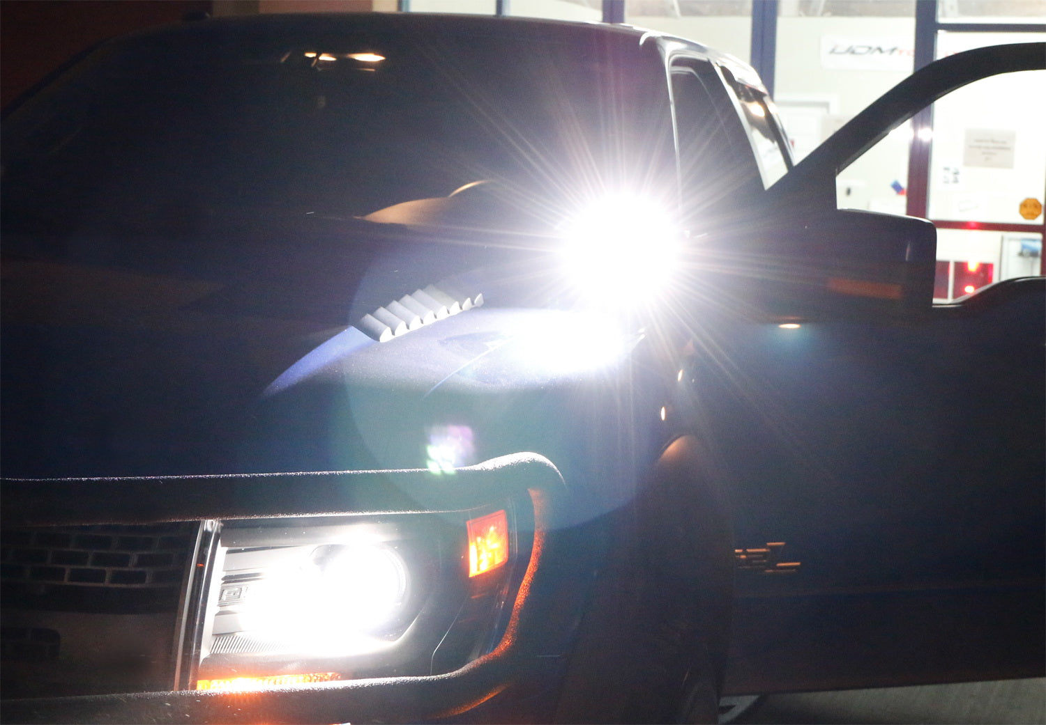 40W CREE LED Pod Lights with A-Pillar Mount Brackets & Wiring Kit - Compatible with Ford F-150 Raptor - Off-Road Lighting for Trucks, ATVs, and Jeeps - Waterproof Spot Lights for Night Driving, Camping, and Outdoor Adventures
