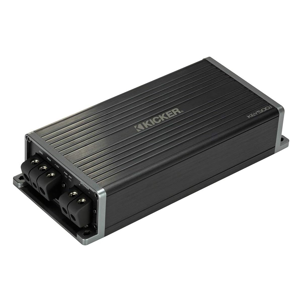 Kicker KEY5001 500W Mono Car Amplifier with Bass Revealer Processor - Smart Amp for Enhanced Audio Performance | Perfect for Car Audio Systems & Bass Enthusiasts