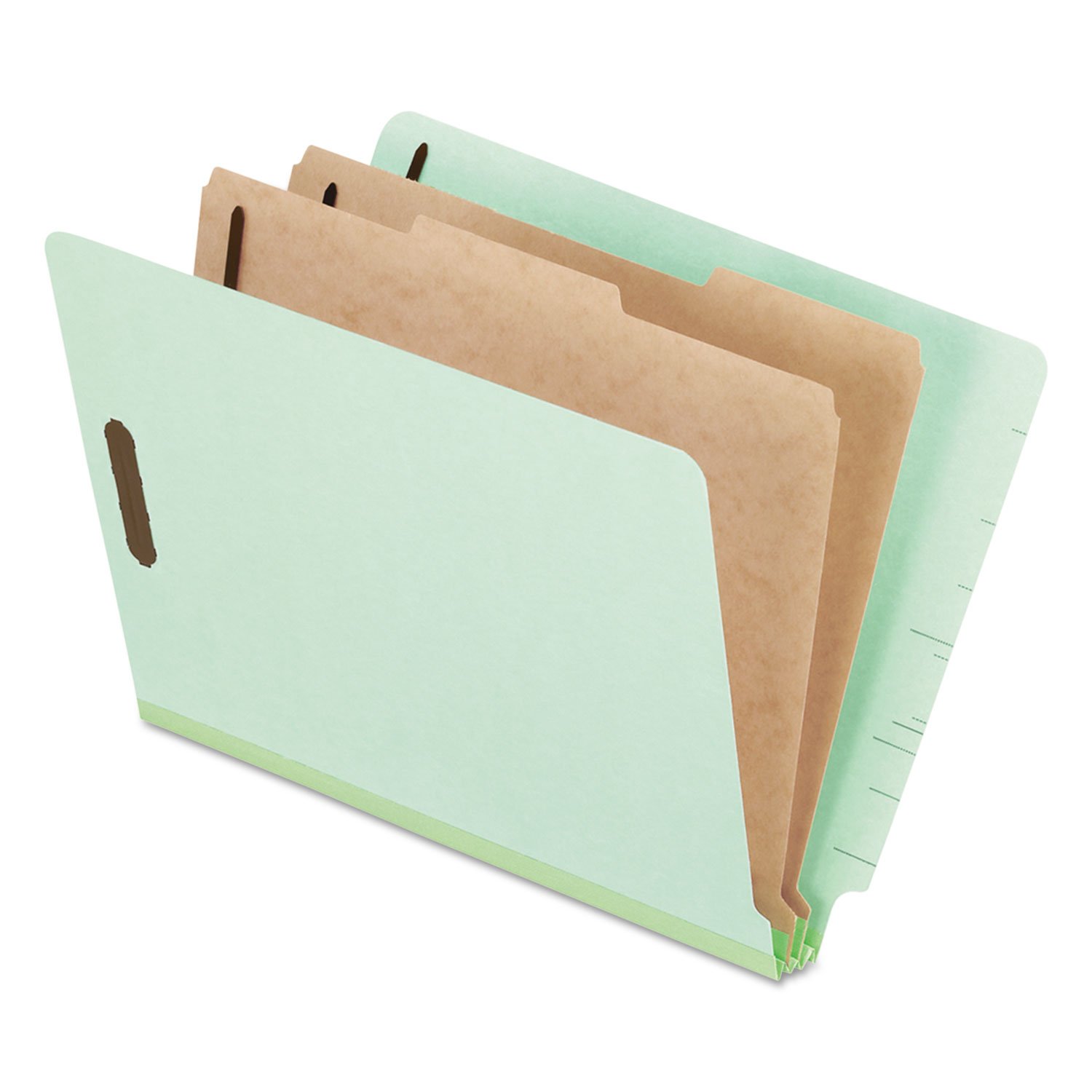 Pendaflex 23224 Pressboard End Tab Classification Folders - Letter Size, 2 Dividers & 6 Sections, 10/Box - Perfect for Office Organization, Filing, and Document Storage