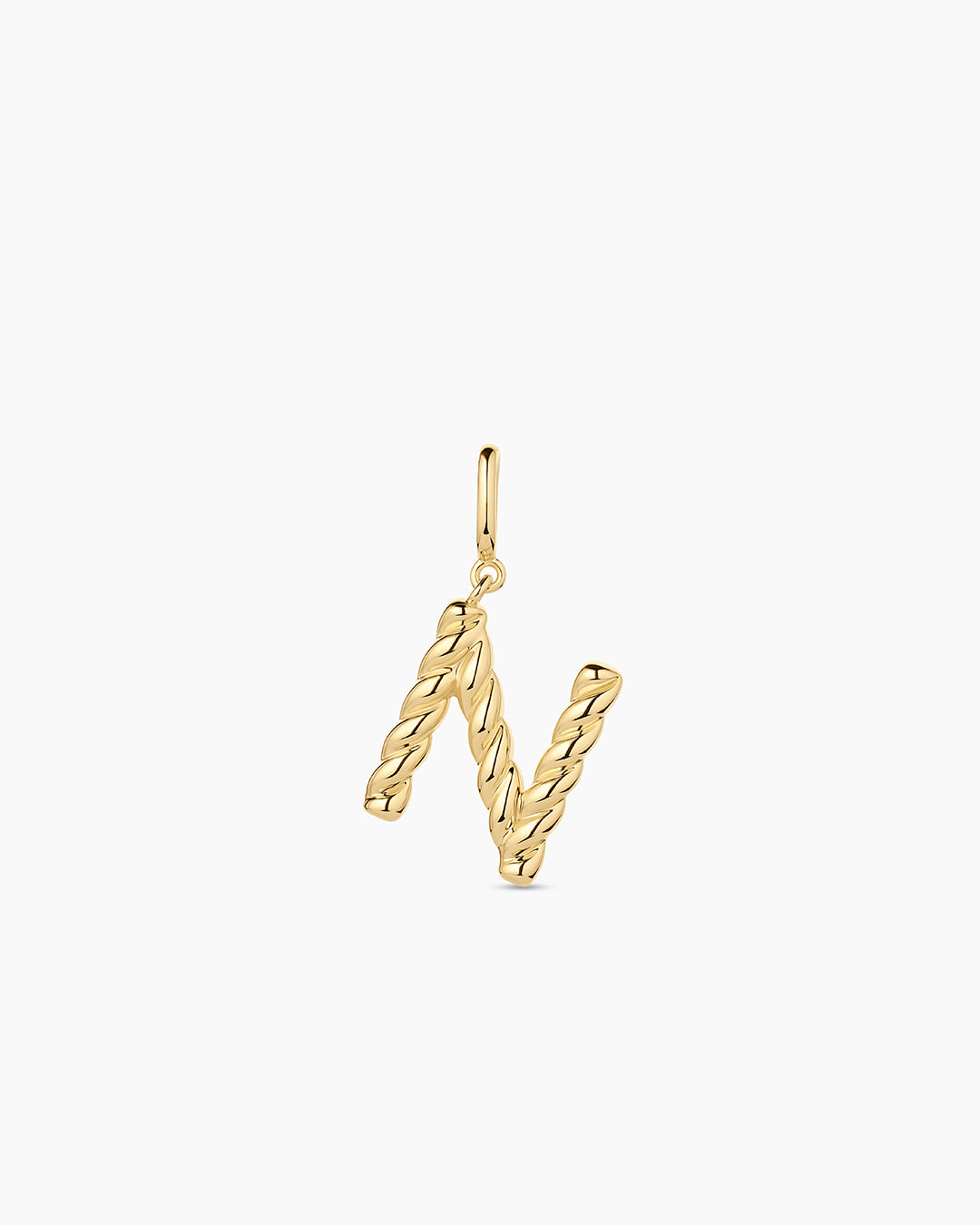 Alphabet Statement Charm Necklace for Women - Crew Letter Pendant Jewelry - Perfect for Layering, Gifts & Everyday Wear