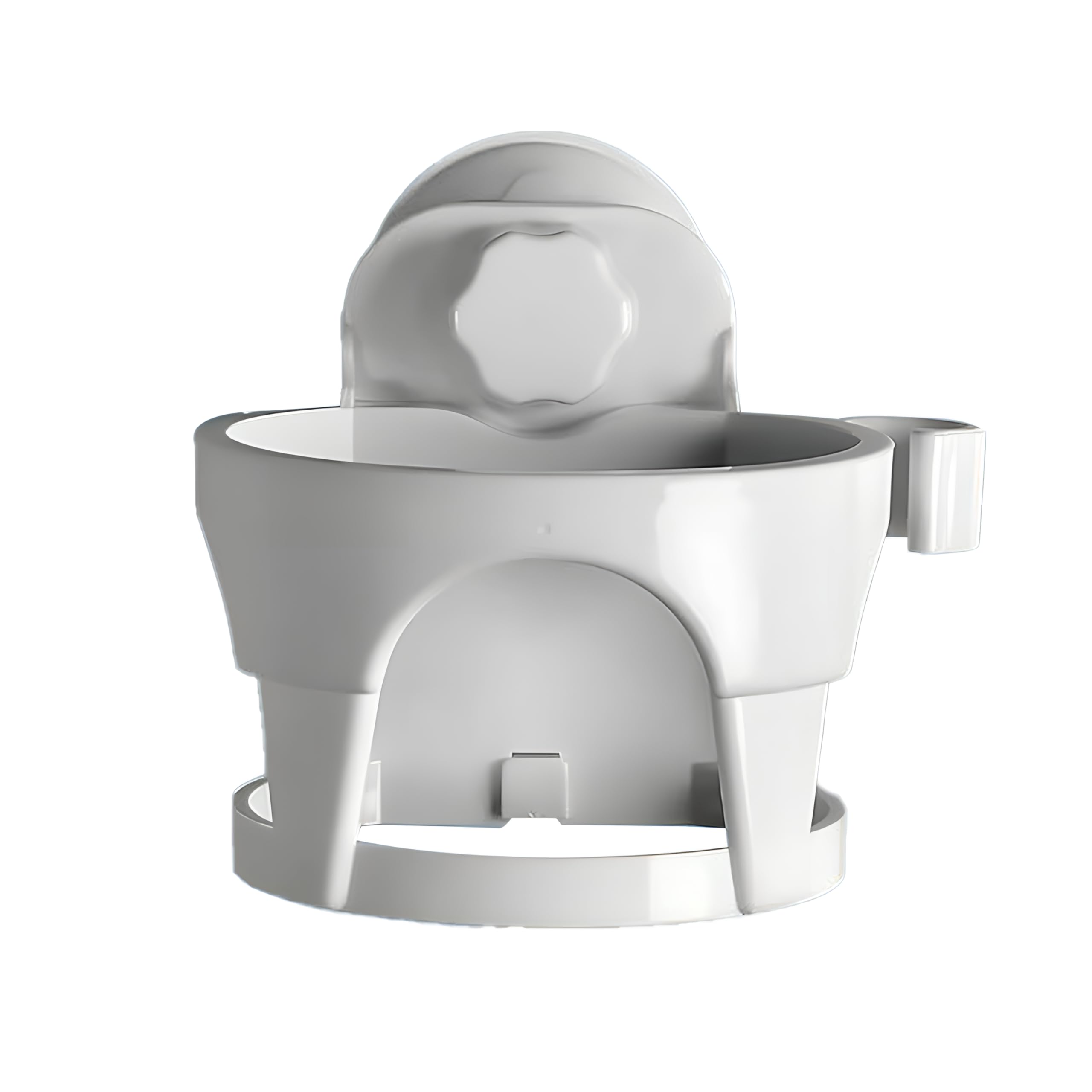 Wall-Mounted Hair Dryer Holder with Self-Adhesive - Multi-Functional Styling Tools Organizer for Bathroom, Salon & Home - Space Saving Storage Solution for Hair Dryers, Straighteners & Beauty Accessories - Perfect for Small Bathrooms, Vanities & Travel