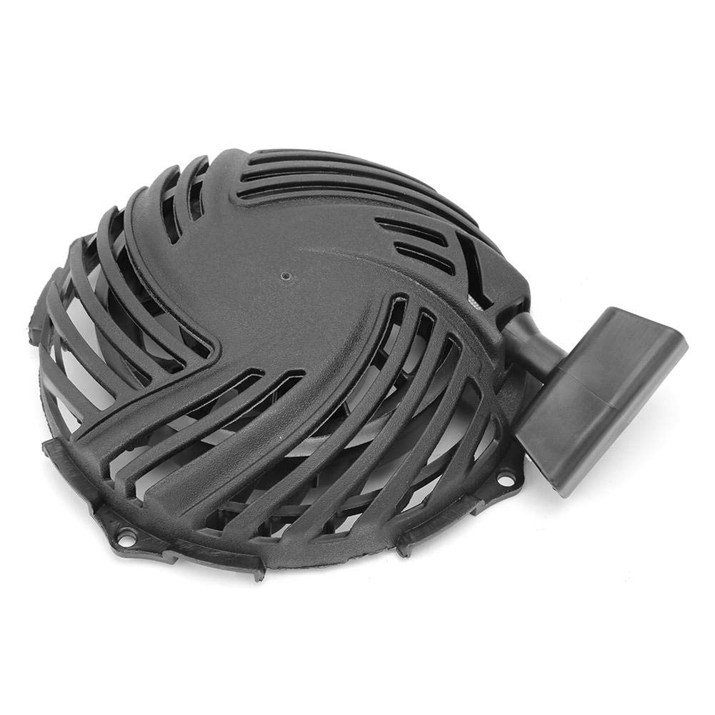 Fdit Black PP Material Pull Starter Replacement for 500 500E 1400cc Motor 591139 595355 - Lawn Mower Engine Parts for Easy DIY Repair & Maintenance