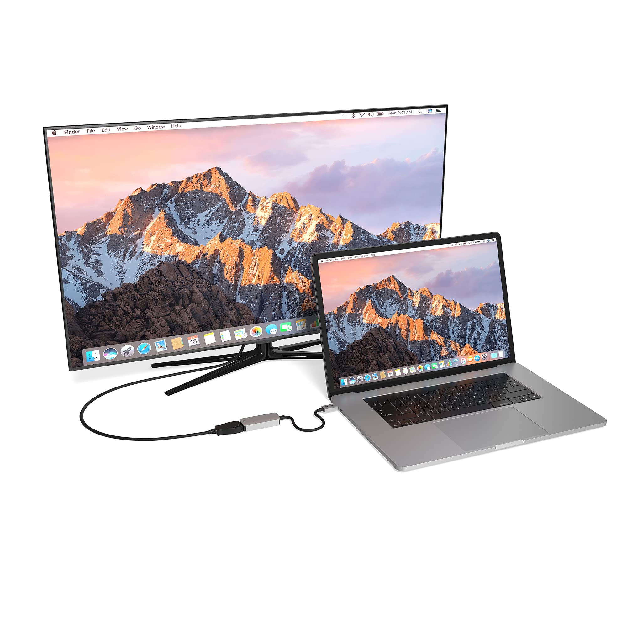 EZQuest USB-C to DisplayPort Adapter 4K 60Hz - Thunderbolt 3 Compatible for MacBook Pro/Air, iPad Pro, Dell XPS, Surface Book, Galaxy S10/Note 9 - Perfect for Home Office, Gaming & 4K Video Streaming