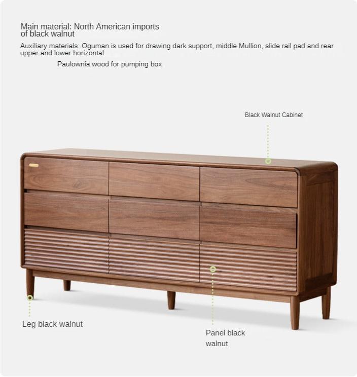 Black Walnut Solid Wood Wall Storage Drawer - Handcrafted Organizer for Bedroom, Bathroom & Entryway | Rustic Home Decor