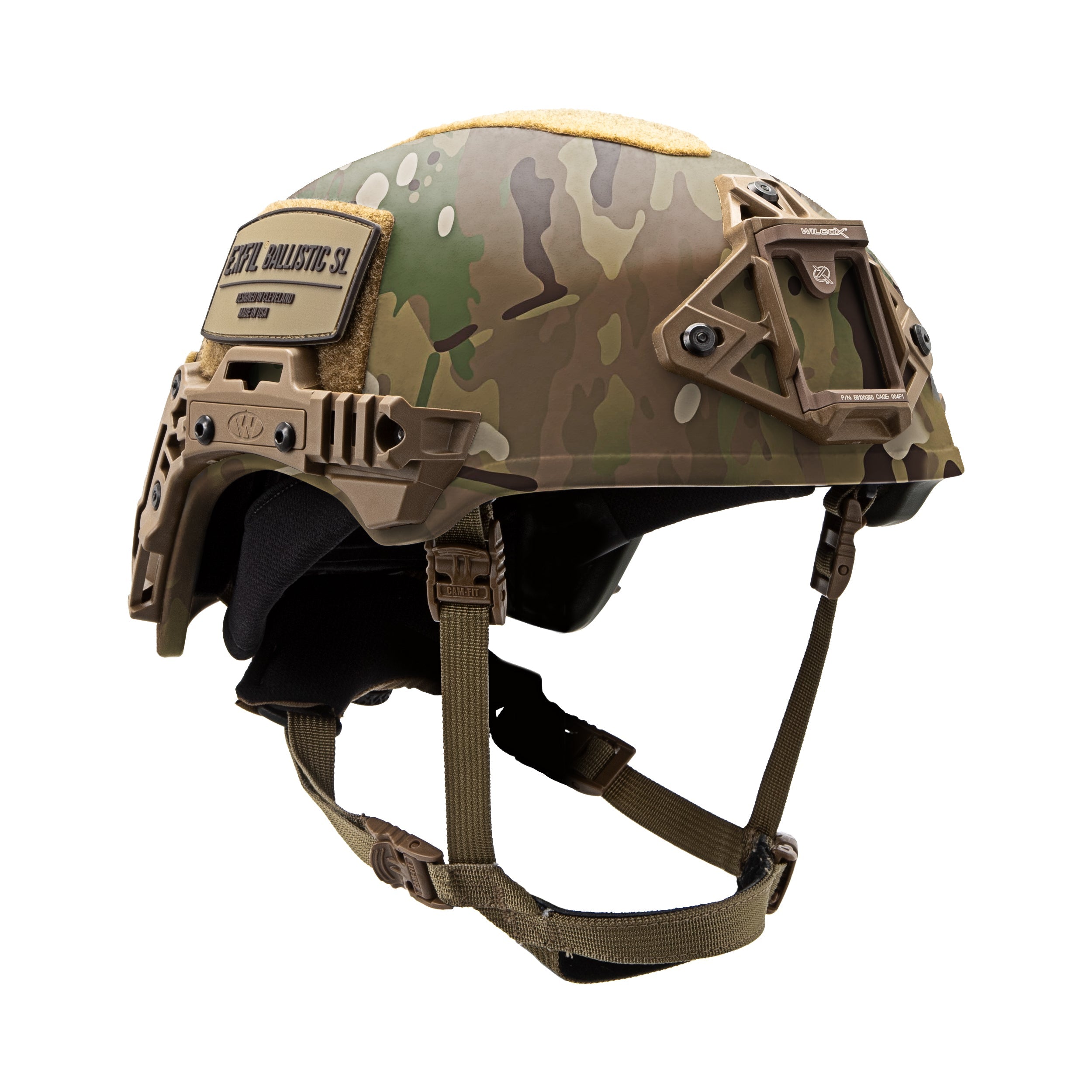 Team Wendy Exfil Ballistic Helmet - Tactical Hybrid Composite Shell with EXFIL Rail 3.0 System | Military & Law Enforcement Combat Helmet for Special Ops, SWAT & Outdoor Shooting