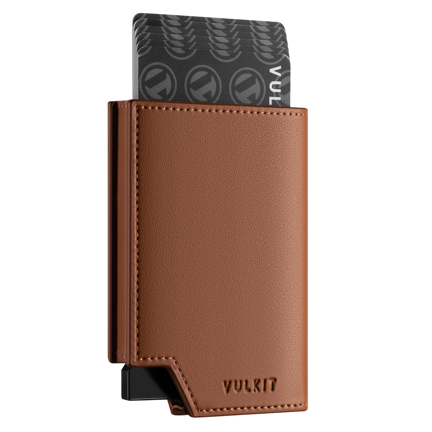 VC402 Patented Slim RFID Blocking Card Holder with Banknote Compartment & Secure Magnetic Closure - Perfect for Travel, Business & Everyday Wallet Organizer