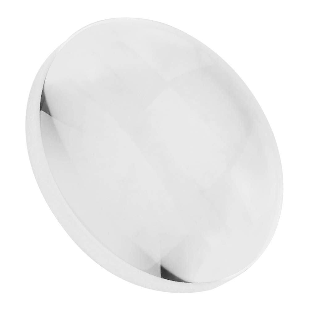 Optical Glass 100mm Focal Length Double Convex Lens - High Quality Magnifying Glass for Science Experiments, DIY Projects & Educational Use - Durable Replacement for Broken Lenses
