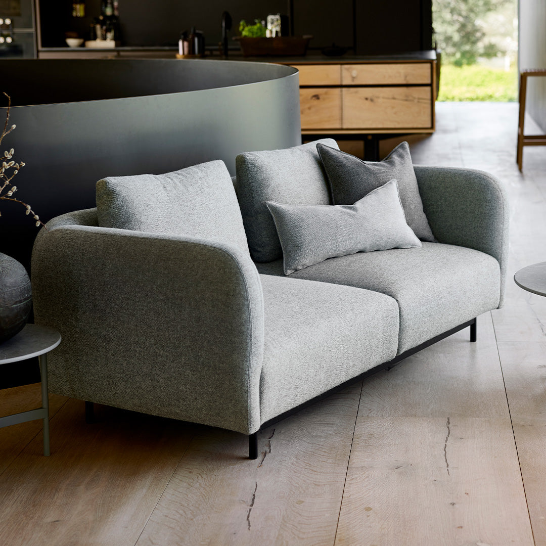 Modular Sofa Set - Customizable Aura Sectional Couch with Interchangeable Components for Living Room, Lounge & Office Spaces