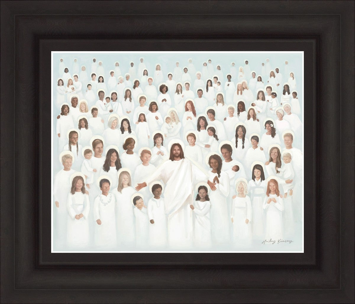Body Of Christ By Hailey Kinsey - Inspirational Christian Wall Art for Home & Church Decor - Perfect for Living Room, Bedroom & Prayer Space