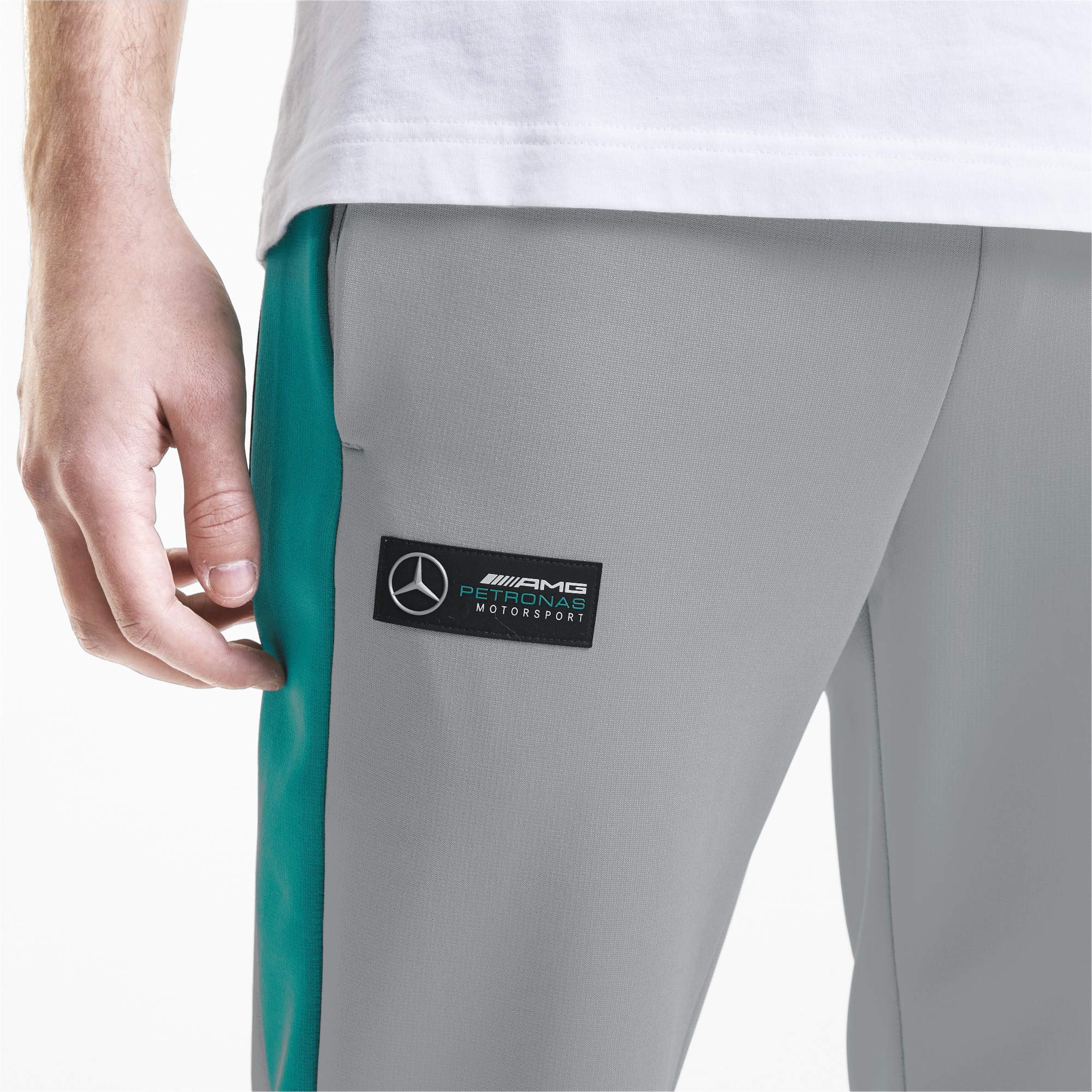 PUMA Men's Mercedes AMG Petronas T7 Track Pants - Lightweight Running Joggers for Gym, Workout & Casual Wear