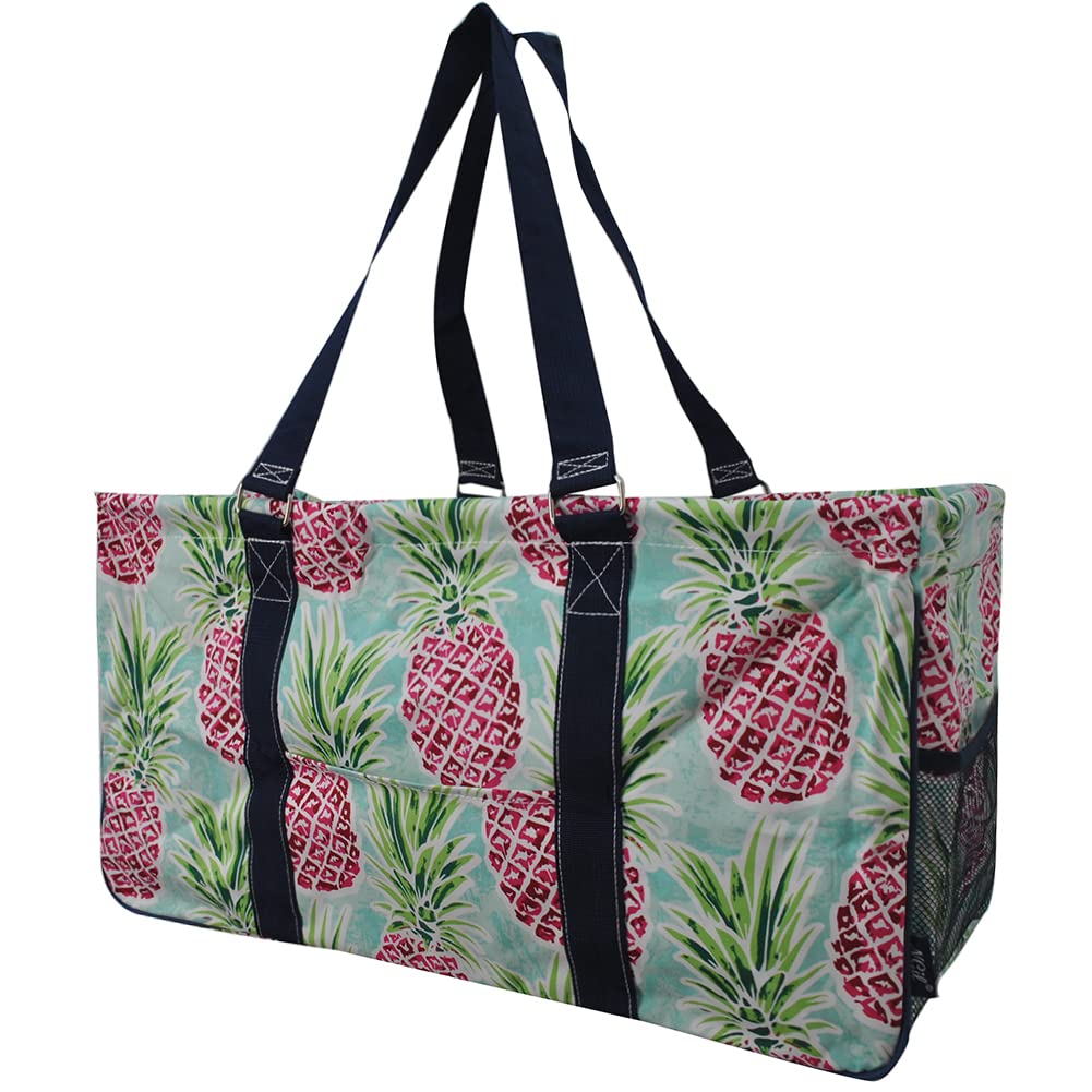 NGIL Extra Large Reusable Grocery Bags - Heavy Duty Foldable Shopping Tote for Groceries, Storage, Travel, Picnic & Beach - Perfect for Supermarket, Farmers Market & Outdoor Activities