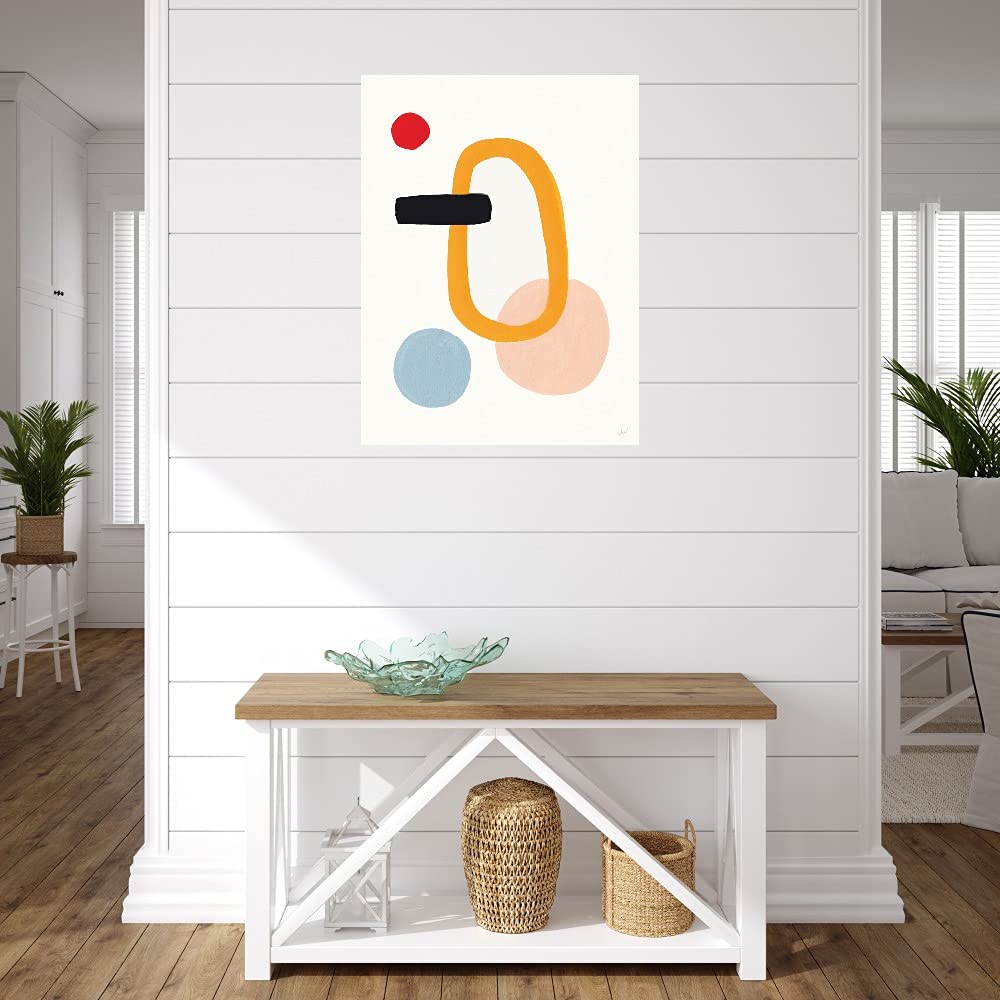 Fine Art Canvas Wall Decor by Artist Joelle Wehkamp - 24x32 Inch Modern Abstract Painting - Ready to Hang for Living Room, Bedroom, Office & More - Perfect for Home Decor & Gift Giving