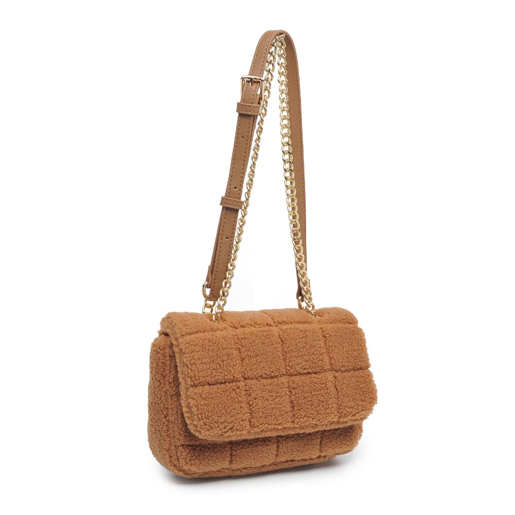 Ryeland Sherpa Crossbody Bag for Women - Soft Fleece Shoulder Purse with Adjustable Strap, Perfect for Travel, Shopping & Daily Use