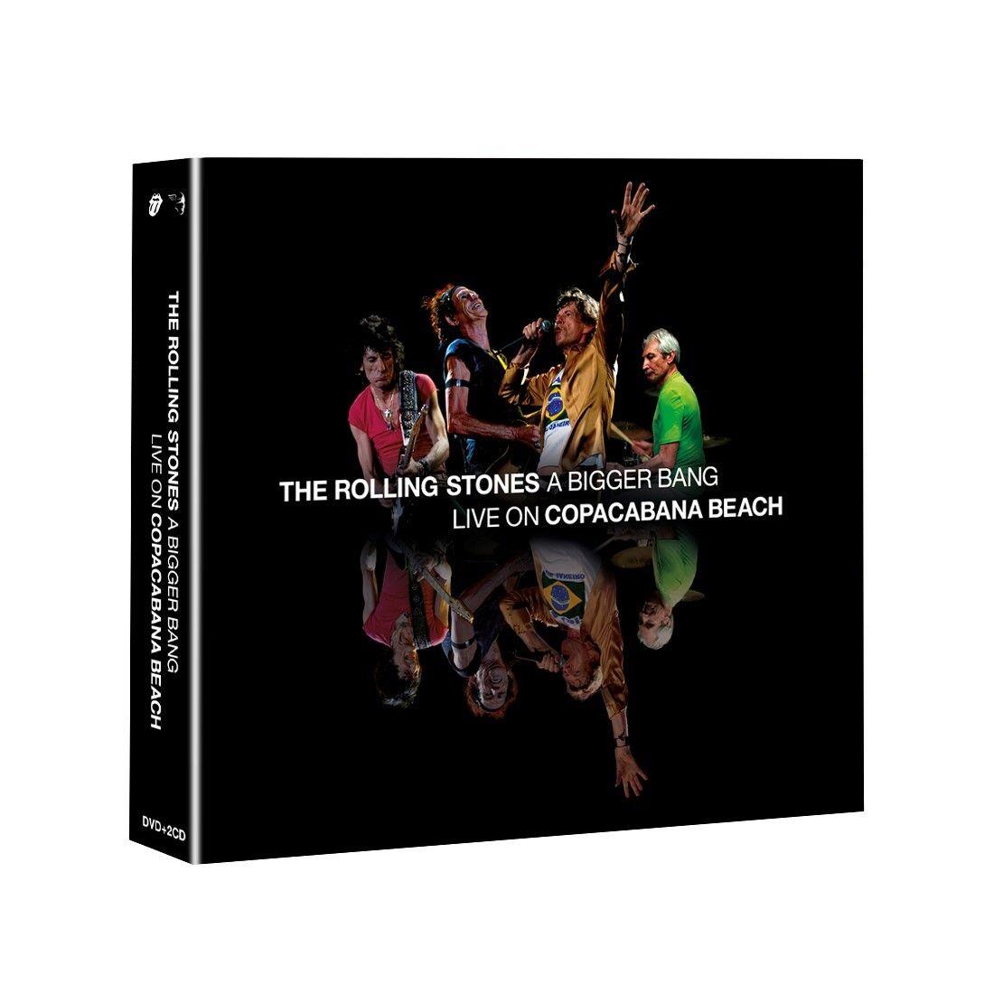 The Rolling Stones - A Bigger Bang Live On Copacabana Beach DVD - Full Concert Recording - Perfect for Rock Music Fans and Collectors - Great for Home Entertainment and Party Background Music