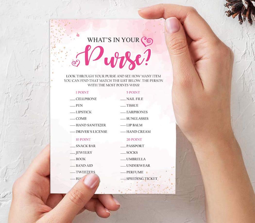 Bachelorette Party Games Set - 4 Fun Bridal Shower Games with 50 Sheets Each | Watercolor Splash Theme | Perfect for Wedding Showers, Girls Night & Bachelorette Parties