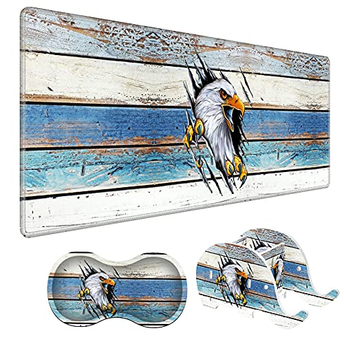 Eagle on Wood