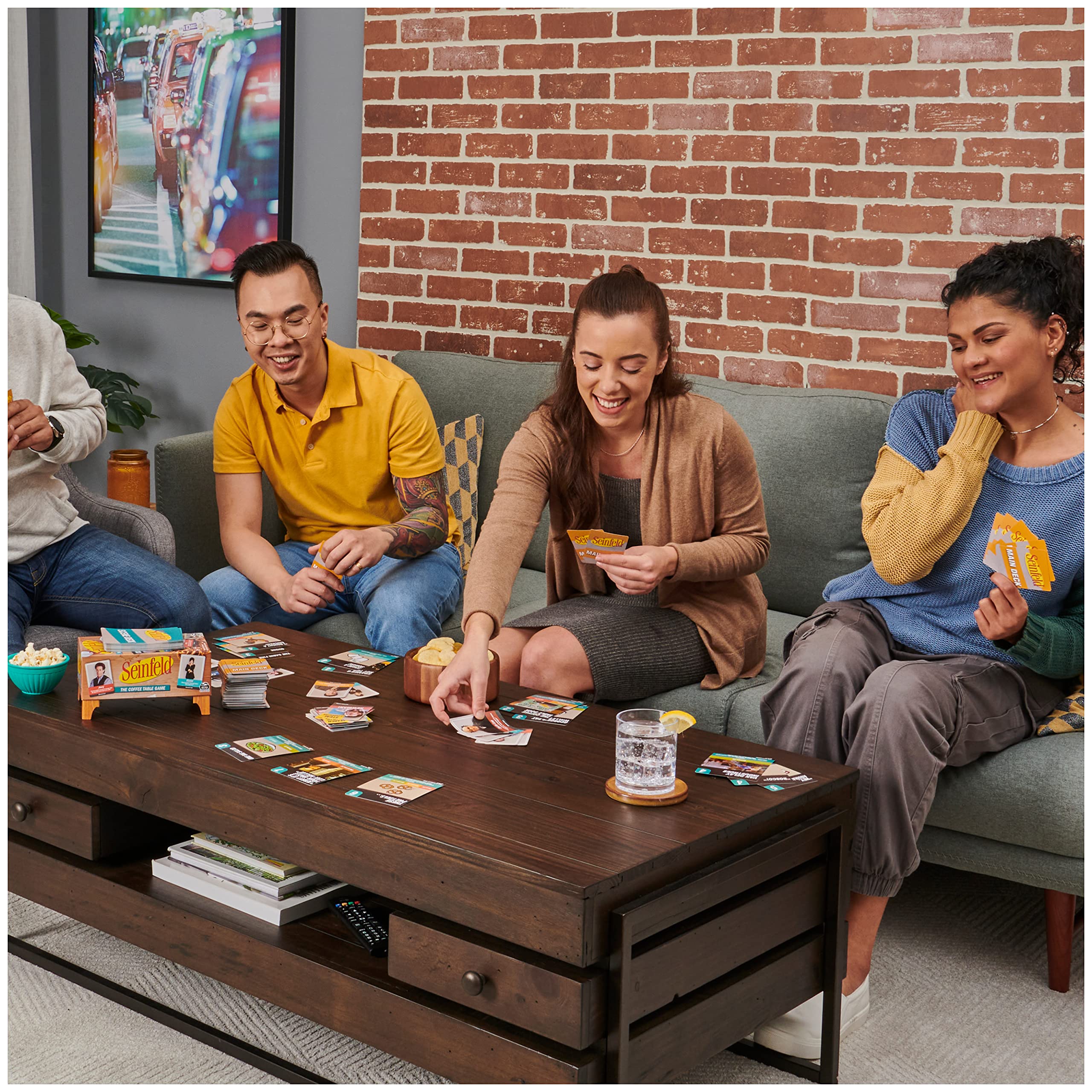 Seinfeld TV Show The Coffee Table Board Game - Fun & Hilarious Adult Party Game for Ages 12+ | Perfect for Game Nights, Family Gatherings & Friends Hangouts