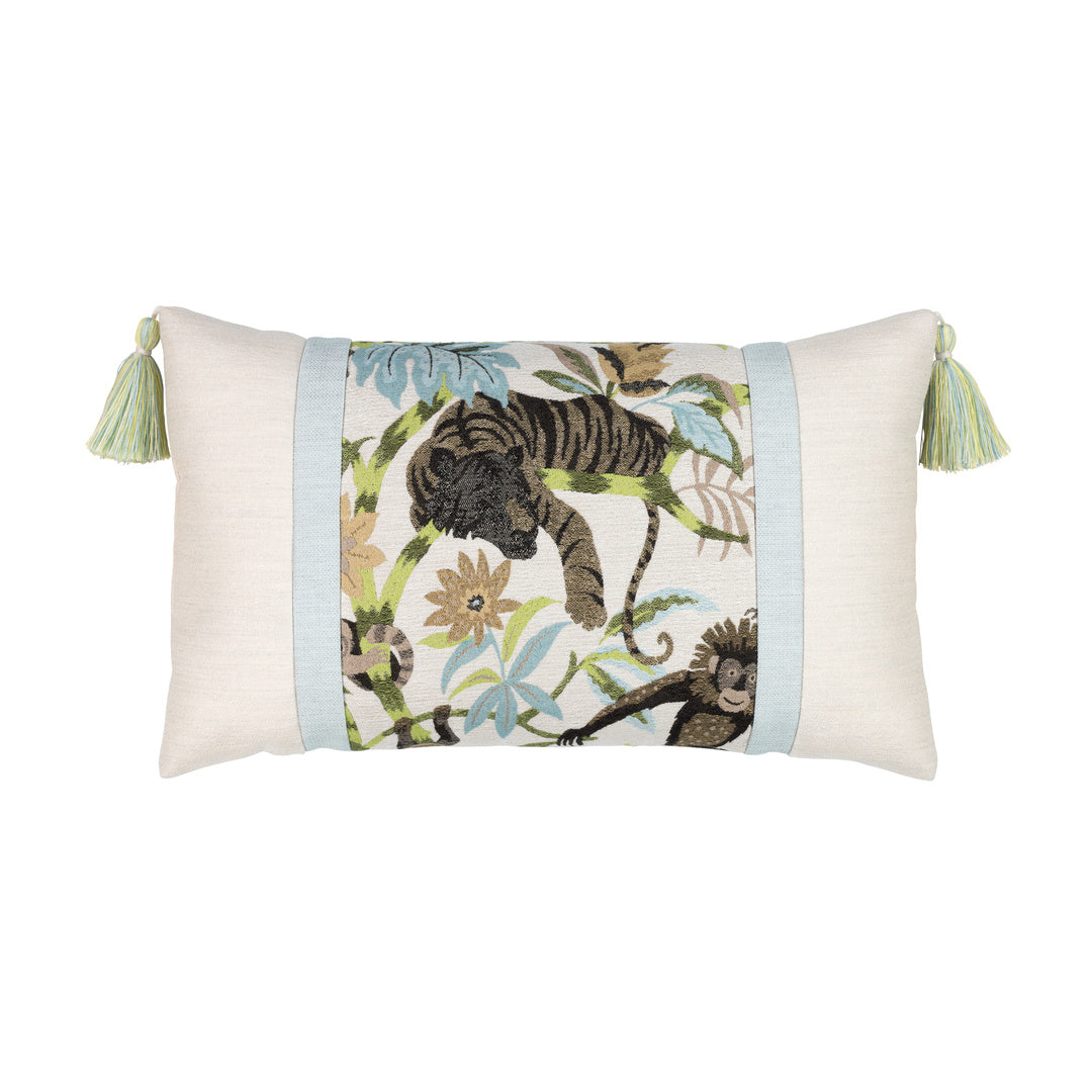 Monteverde Indoor/Outdoor Lumbar Pillow - Supportive Back Cushion for Sofa, Bed, Chair - Perfect for Living Room, Office & Patio Comfort