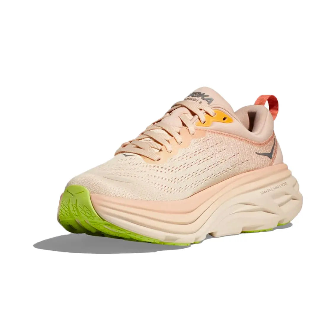 HOKA Bondi 8 Women's Running Shoes (Wide Width) - Cushioned Road Running & Walking Shoes for Women with Maximum Comfort