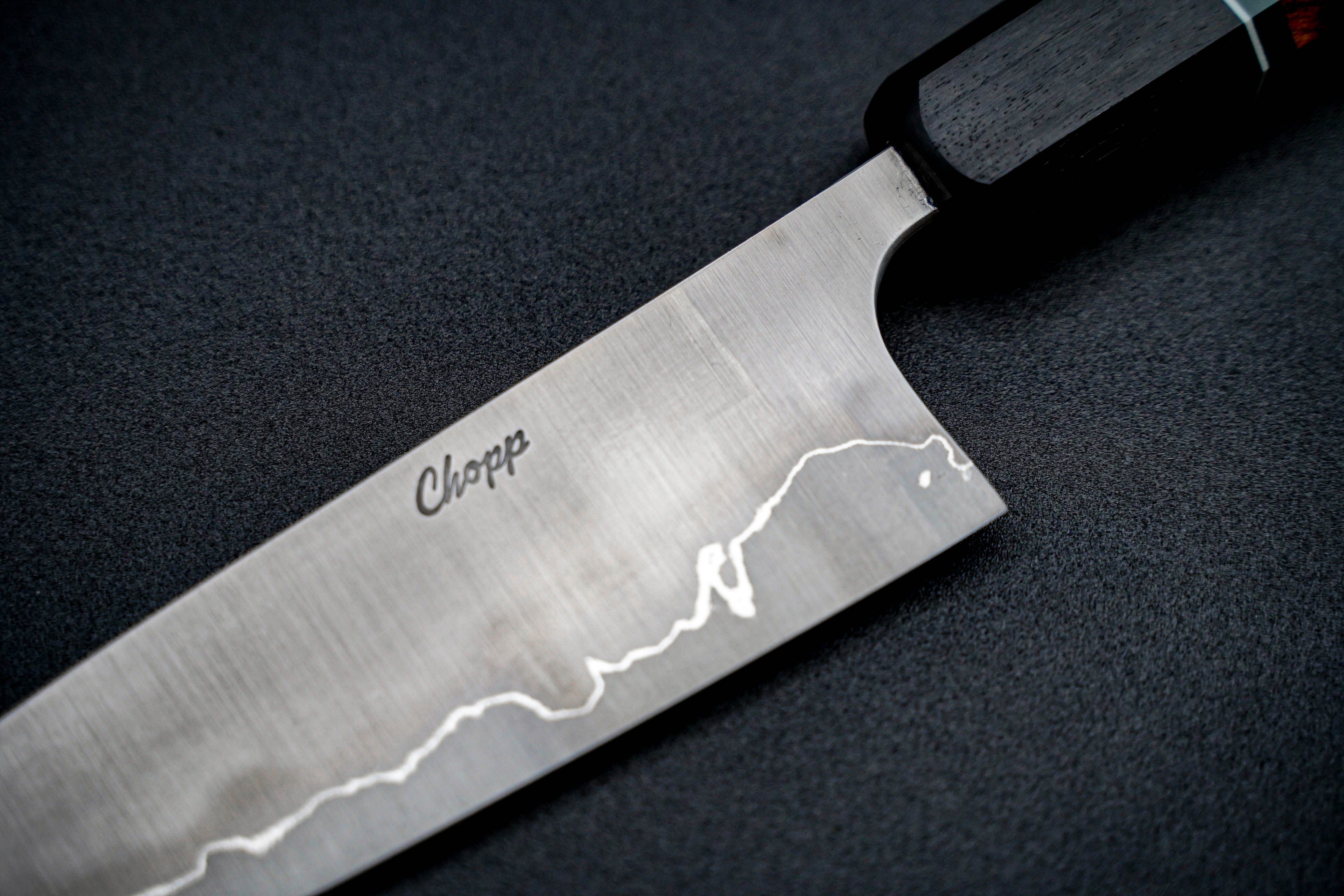 Jamison Chopp 160mm Spicy White Funayuki Japanese Kitchen Knife - High Carbon Steel Blade for Sushi, Sashimi & Precision Cutting - Perfect for Home Chefs & Professional Kitchens