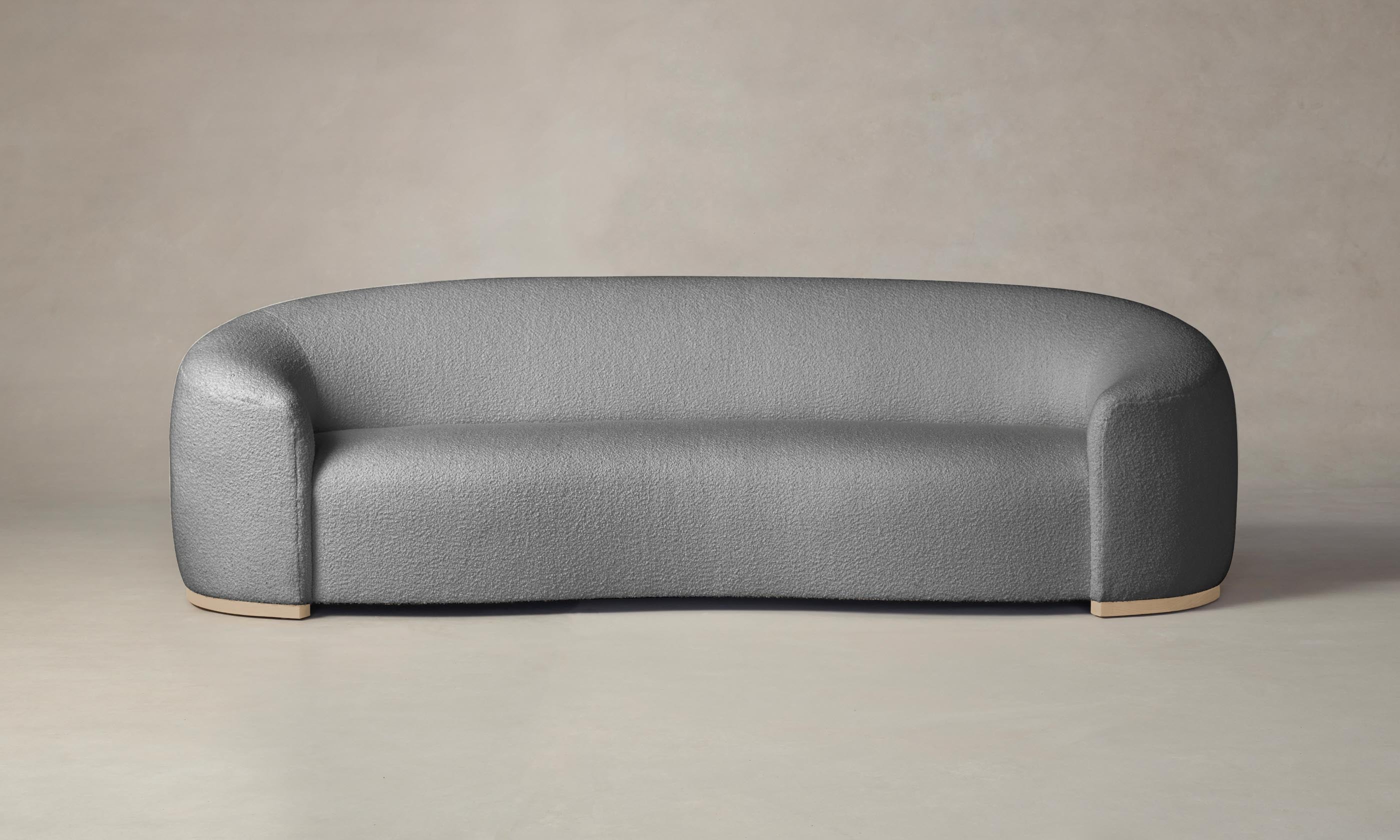The Chelsea Sofa - Italian Bouclé Waterfall Sectional Couch for Living Room, Modern Comfortable Lounge Furniture for Home Decor