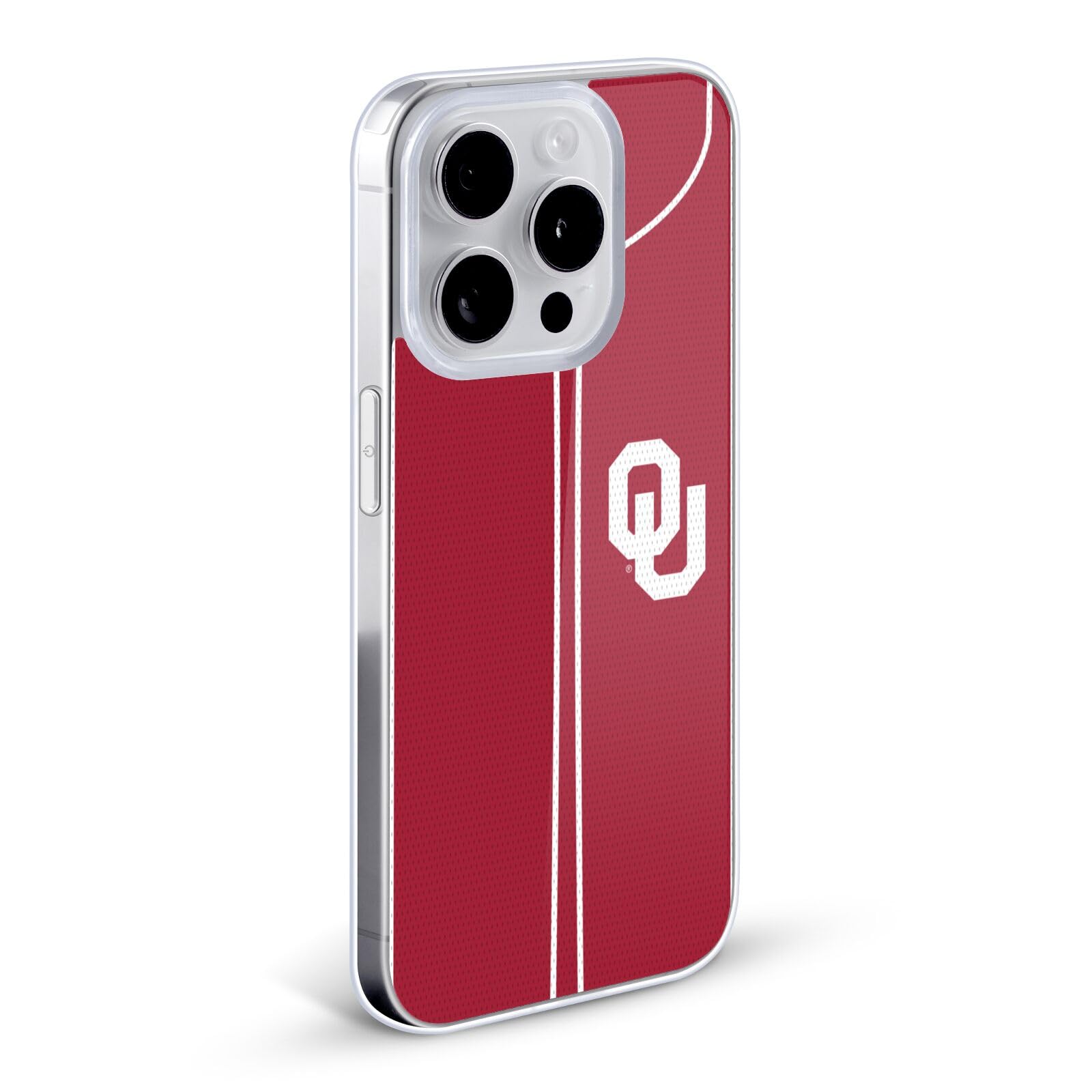 Officially Licensed University of Oklahoma OU Baseball Jersey Soft Gel Phone Case for Apple iPhone 11 - Durable Protection with Team Spirit, Perfect for Game Day, School Pride & Everyday Use
